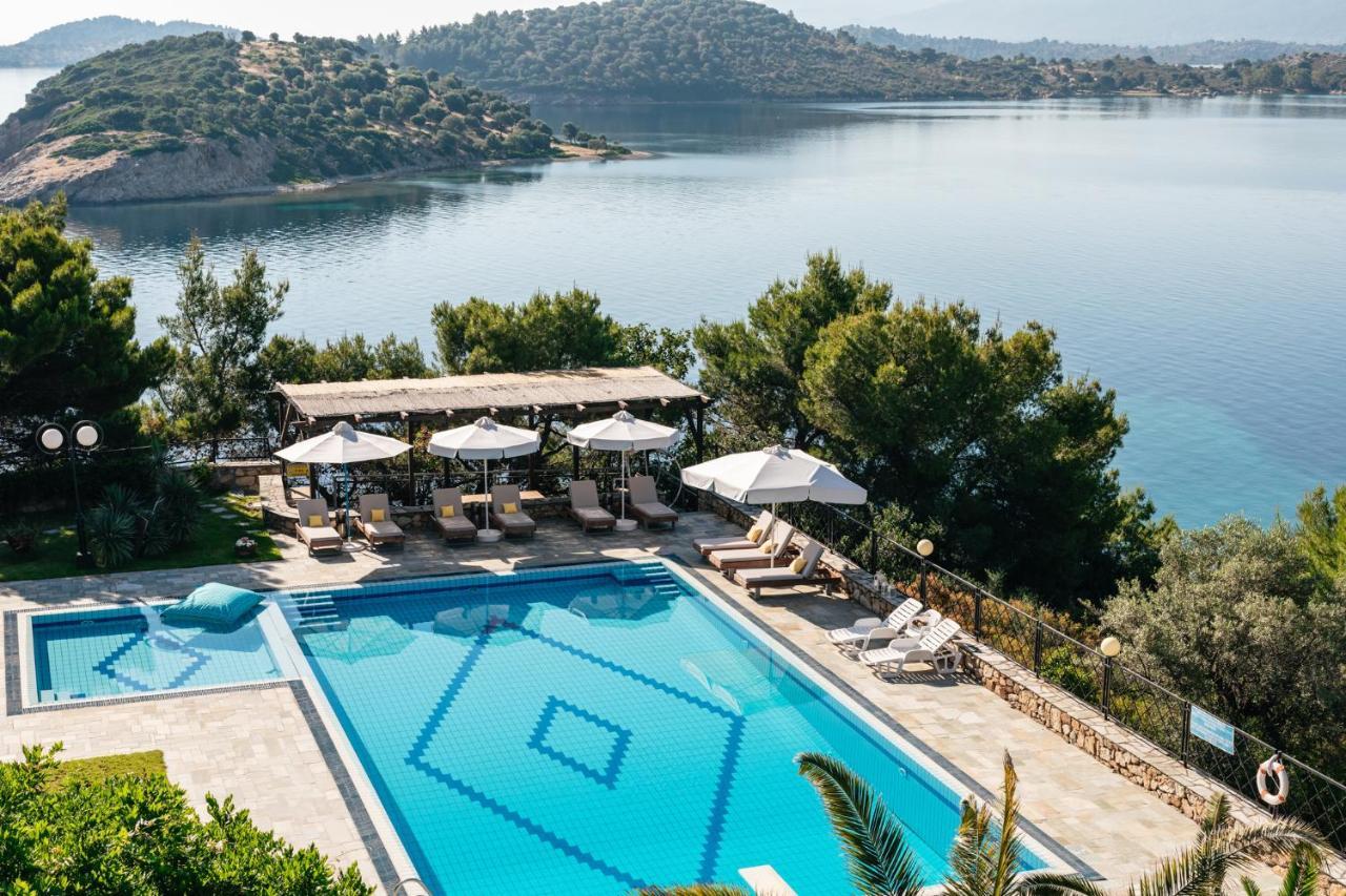 Theoxenia Apartments 오르모스 파나기아스 외부 사진