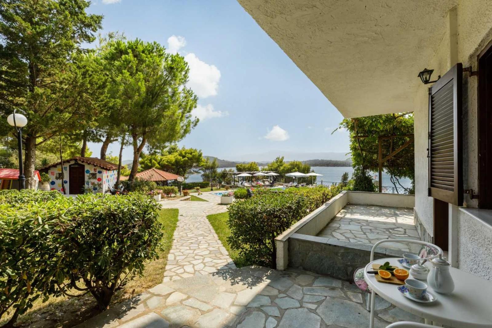 Theoxenia Apartments 오르모스 파나기아스 외부 사진